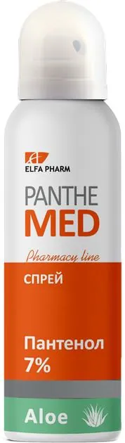 Спрей після засмаги Elfa Pharm Panthe Med з пантенолом і соком алое вера, 150 мл