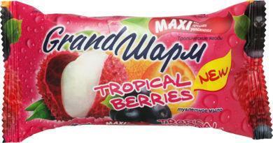 Мыло твердое Grand Шарм Maxi Тропические ягоды, 140 г