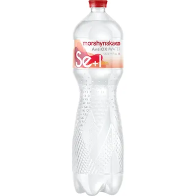 Напій безалкогольний Моршинська plus AntiOxiwater Se + I з селеном та йодом, 1,5 л