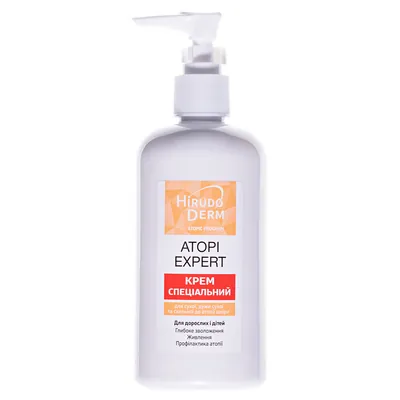 Крем Hirudo Derm Atopic Program Аtopi Expert спеціальний для сухої, дуже сухої та схильної до атопії шкіри, 220 мл