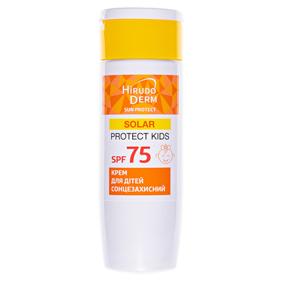 Крем солнцезащитный Hirudo Derm Sun Protect Kids, для детей, SPF 75, 150 мл