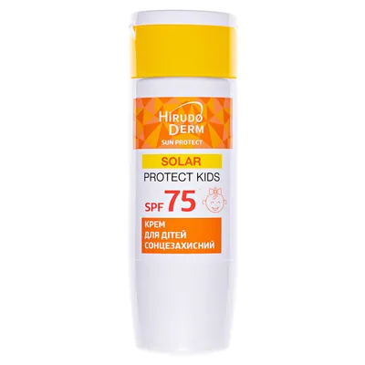 Крем сонцезахисний Hirudo Derm Sun Protect SPF75 Kids для дітей, 150 мл