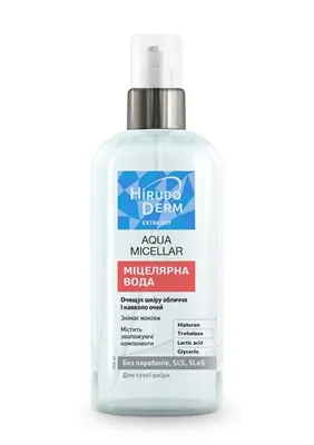 Міцелярна вода Hirudo Derm Extra Dry Aqua Micellar, 500 мл