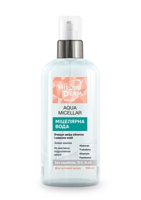 Міцелярна вода Hirudo Derm Sensitive, 500 мл
