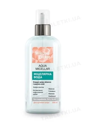 Міцелярна вода Hirudo Derm Sensitive, 500 мл