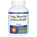 Здоров'я дихальних шляхів Natural Factors Lung Bronchial & Sinus Health, 90 таблеток