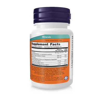 Кальцію Цитрат NOW Calcium Citrate таблетки №30