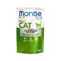 Корм влажный Monge Cat Grill Adult для кошек, кролик (кусочки в желе), 85 г