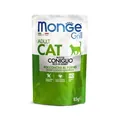 Корм вологий Monge Cat Grill Adult для котів, кролик (шматочки в желе), 85 г