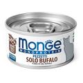 Корм влажный Monge Cat Monoprotein для кошек мясные хлопья, буйвол, 80 г