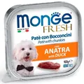 Корм вологий Monge Dog Fresh паштет для собак, качка, 100 г