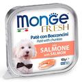 Корм вологий Monge Dog Fresh паштет для собак, лосось, 100 г