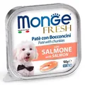 Корм вологий Monge Dog Fresh паштет для собак, лосось, 100 г