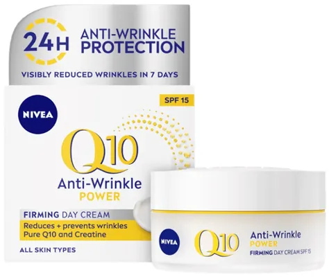 Крем для обличчя Nivea Q10 Power денний антивіковий проти зморшок, 50 мл