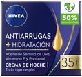Крем для обличчя Nivea Проти зморшок + зволоження 35+ нічний, 50 мл