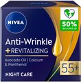 Крем для обличчя Nivea Проти зморшок + ревіталізація 55+ нічний, 50 мл