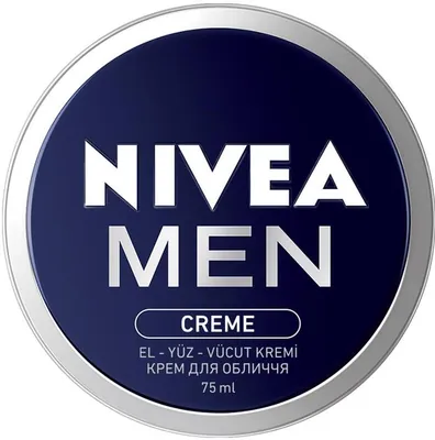 Крем для обличчя Nivea Men зволожуючий чоловічий (83922), 75 мл
