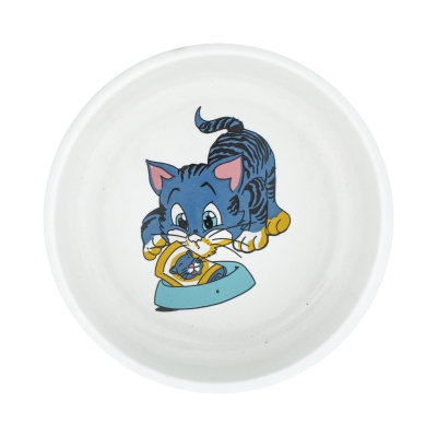 Миска для котов Trixie 4009 керамическая 11 см, 300 мл