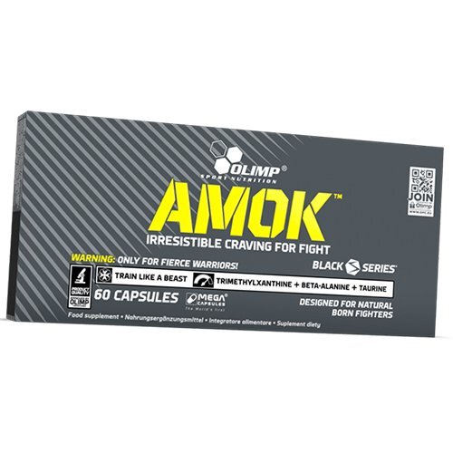 Передтренувальний комплекс Olimp AMOK, 60 капсул