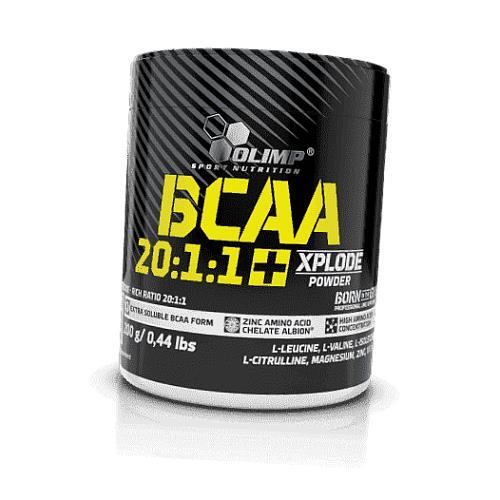 Амінокислота Olimp BCAA 20:1:1 Xplode та цитрулін, грейпфрут, 200 г