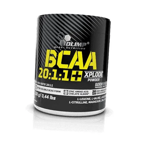 Амінокислота Olimp BCAA 20:1:1 Xplode та цитрулін, грейпфрут, 200 г