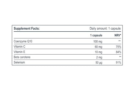 Коэнзим Q10 Progress Nutrition Coenzyme Q10 100 мг капсулы №60