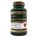Соевый лецитин Earth's Creation Soya Lecithin 1200 мг, 100 капсул