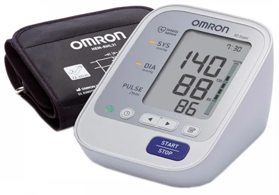 Тонометр Omron M3 Expert HEM-7132-ALRU автоматичний з мережевим адаптером