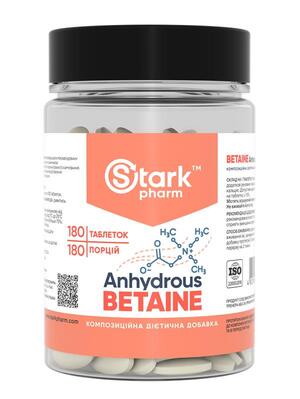 Бетаин безводный Stark Pharm Betaine Anhydrous 500 мг, 180 таблеток