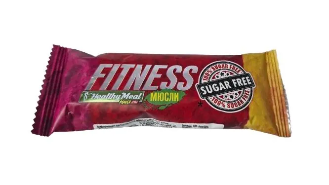 Батончик-мюслі Power Pro Fitness горіховий без цукру, 40 г