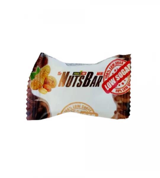 Конфеты Power Pro Healthy Nuts Bar mini с арахисом глазированные без добавления сахара, 15 г