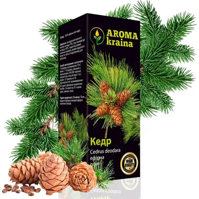 Олія ефірна Aroma kraina Кедр, 10 мл