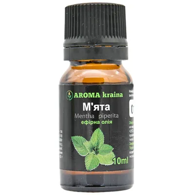 Олія ефірна Aroma kraina М'ята, 10 мл