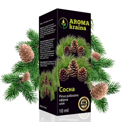 Олія ефірна Aroma kraina Сосна, 10 мл