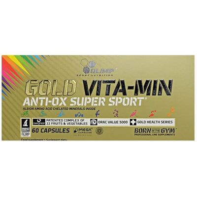 Вітаміни з антиоксидантами Olimp Gold Vita-Min Anti-ox Super Sport, 60 капсул