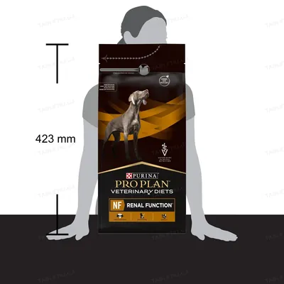 Корм сухий Purina Pro Plan Veterinary Diets NF Renal Function для собак з захворюваннями нирок, 1,5 кг
