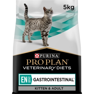 Корм сухой Purina Pro Plan Veterinary diets EN ST/OX Gastrointestinal для кошек при расстройствах пищеварения, 5 кг