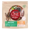 Корм сухой для активных собак малых пород Purina One Mini/Small Active с курицей и рисом, 1,5 кг