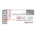 Зотек-200 таблетки, п/плен. обол. по 200 мг №10