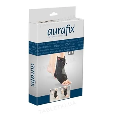 Бандаж на гомілковостопний суглоб Aurafix 417 на шнурівці, розмір XL