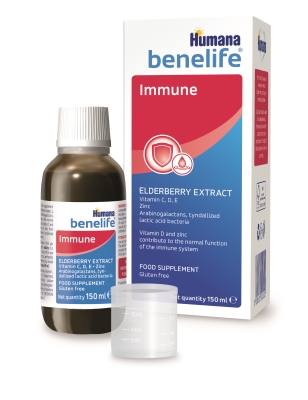 Хумана Бенелайф Humana Benelife Immune сироп по 150 мл во флак.