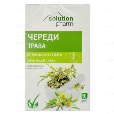 Череда трава Solution Pharm по 50 г у пач.