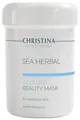 Маска краси для обличчя Christina Sea Herbal Azulene на основі морських трав для чутливої шкіри, 250 мл