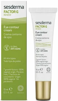 Крем-контур навколо очей Sesderma Factor G Renew антивіковий, 15 мл