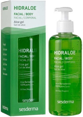 Алоэ-гель для лица и тела Sesderma Hidraloe успокаивающий, 250 мл