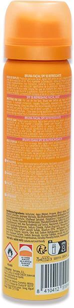 Мист для лица Babaria SPF50 солнцезащитный, 75 мл