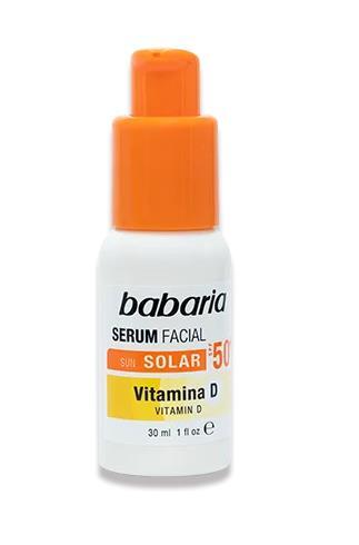 Сыворотка для лица Babaria SPF50 солнцезащитная с витамином D, 30 мл