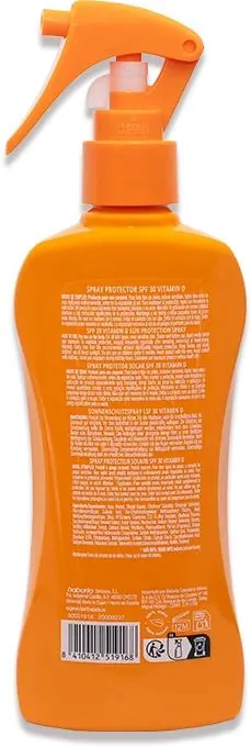 Спрей для тіла Babaria SPF30 сонцезахисний з вітаміном D, 200 мл