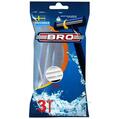 Бритвы BRO KL-X332L одноразовые с тремя лезвиями, 3 шт