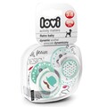 Пустушка силіконова Lovi Retro baby динамічна, 22/804boy, 3-6 місяців, 2 шт